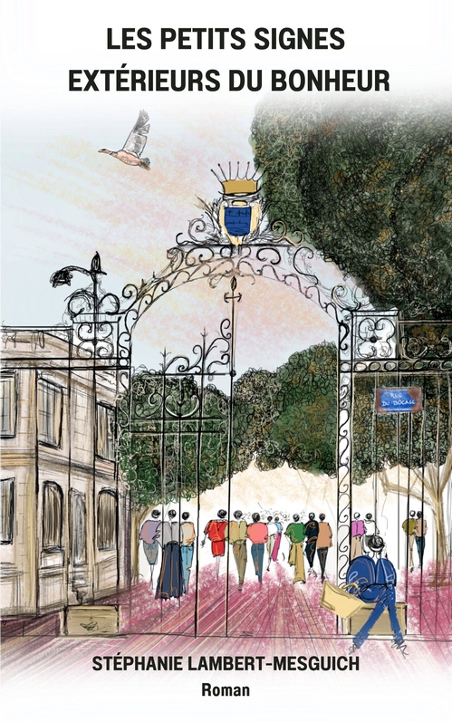 Couverture ebook de Les Petits Signes extérieurs  du bonheur, de Stéphanie Lambert-mesguich
