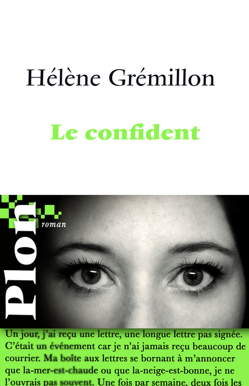 ebook cover of Le confident, by Hélène Grémillon