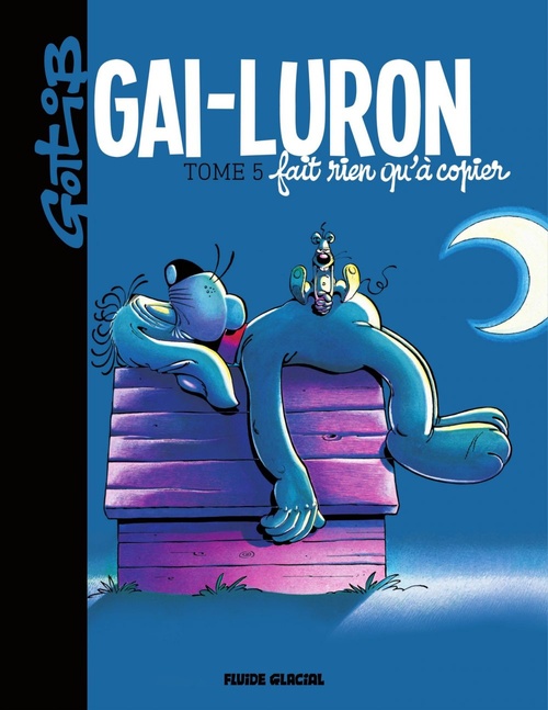 ebook cover of Gai-Luron fait rien qu'à copier, by Gotlib