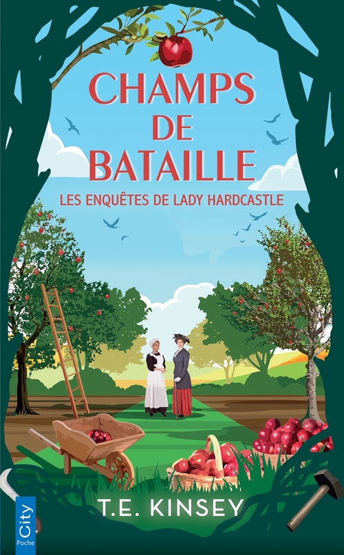 Couverture ebook de Champs de bataille, de T.E. Kinsey