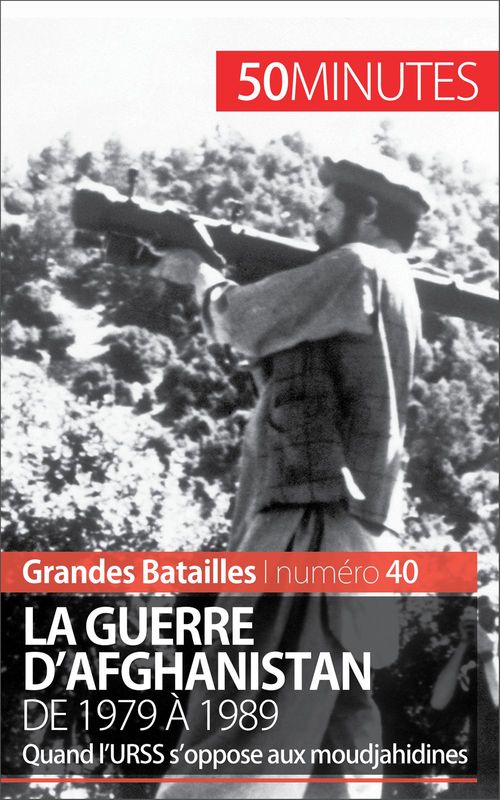 Couverture ebook de La guerre d'Afghanistan, de Mylène Théliol