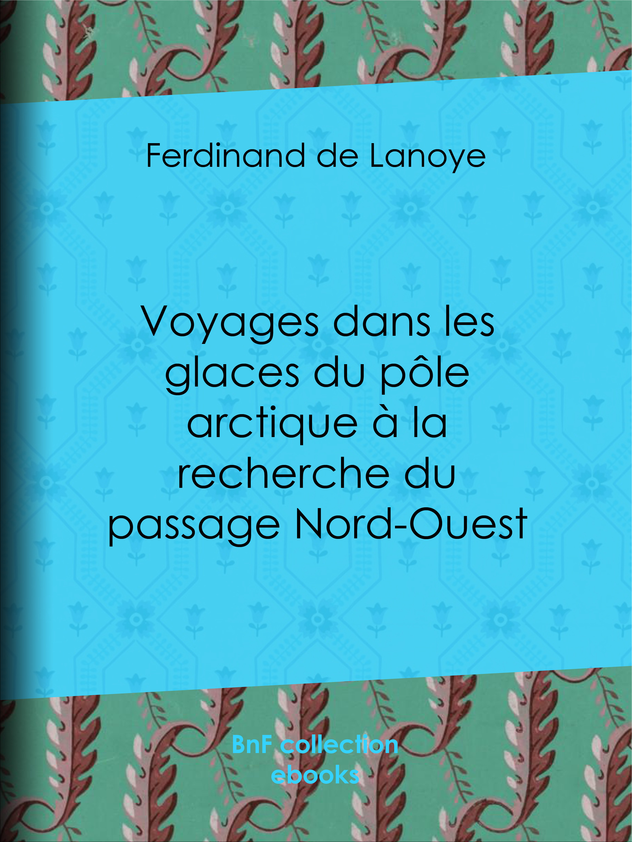 ebook cover of Voyages dans les glaces du pôle arctique à la recherche du passage Nord-Ouest, by Ferdinand de Lanoye