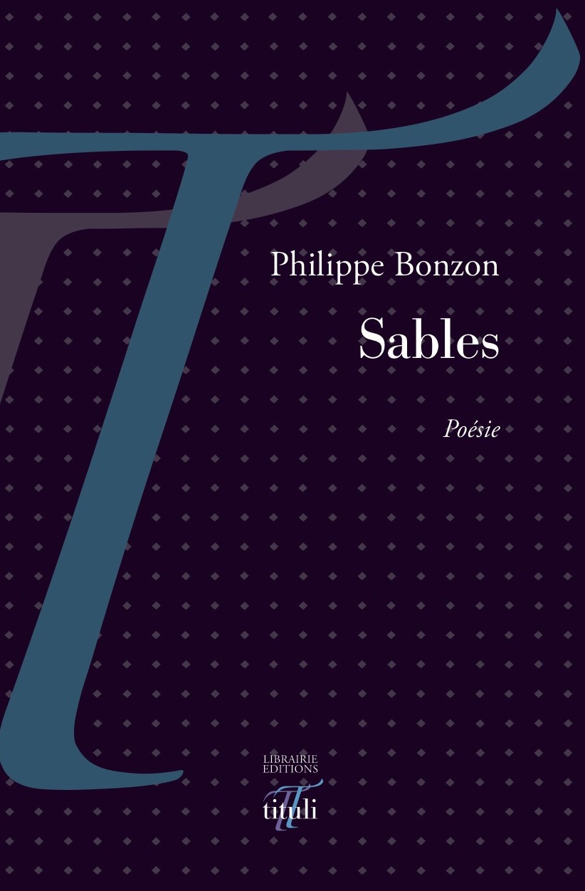 ebook cover of Sables, by Philippe Bonzon