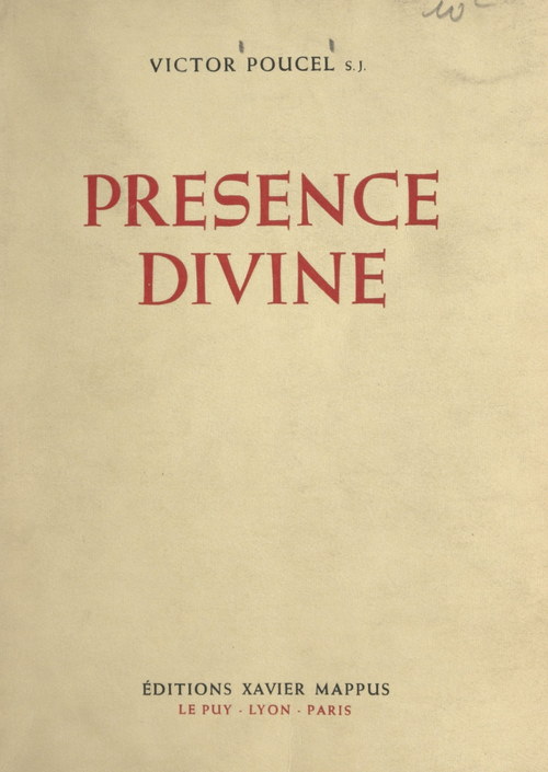 Couverture ebook de Présence divine, de Victor Poucel