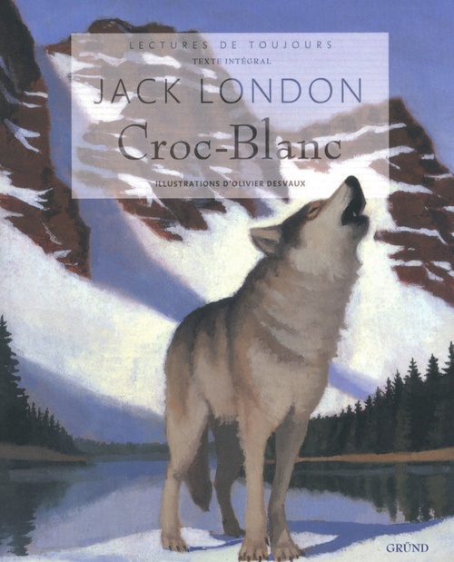 ebook cover of Croc-Blanc, by Jack London