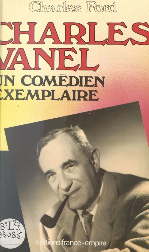 ebook cover of Charles Vanel, by Charles Ford