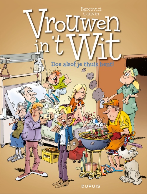 ebook cover of Doe alsof je thuis bent!, by Cauvin