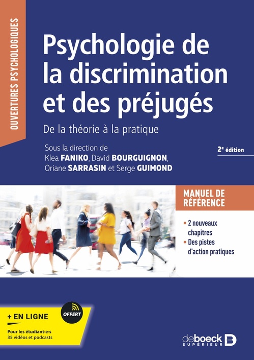 ebook cover of Psychologie de la discrimination et des préjugés, by Collectif