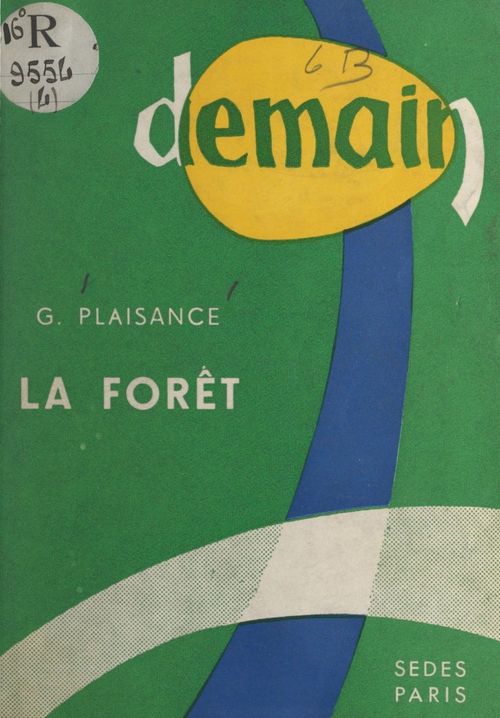 ebook cover of Demain la forêt, by G. Plaisance