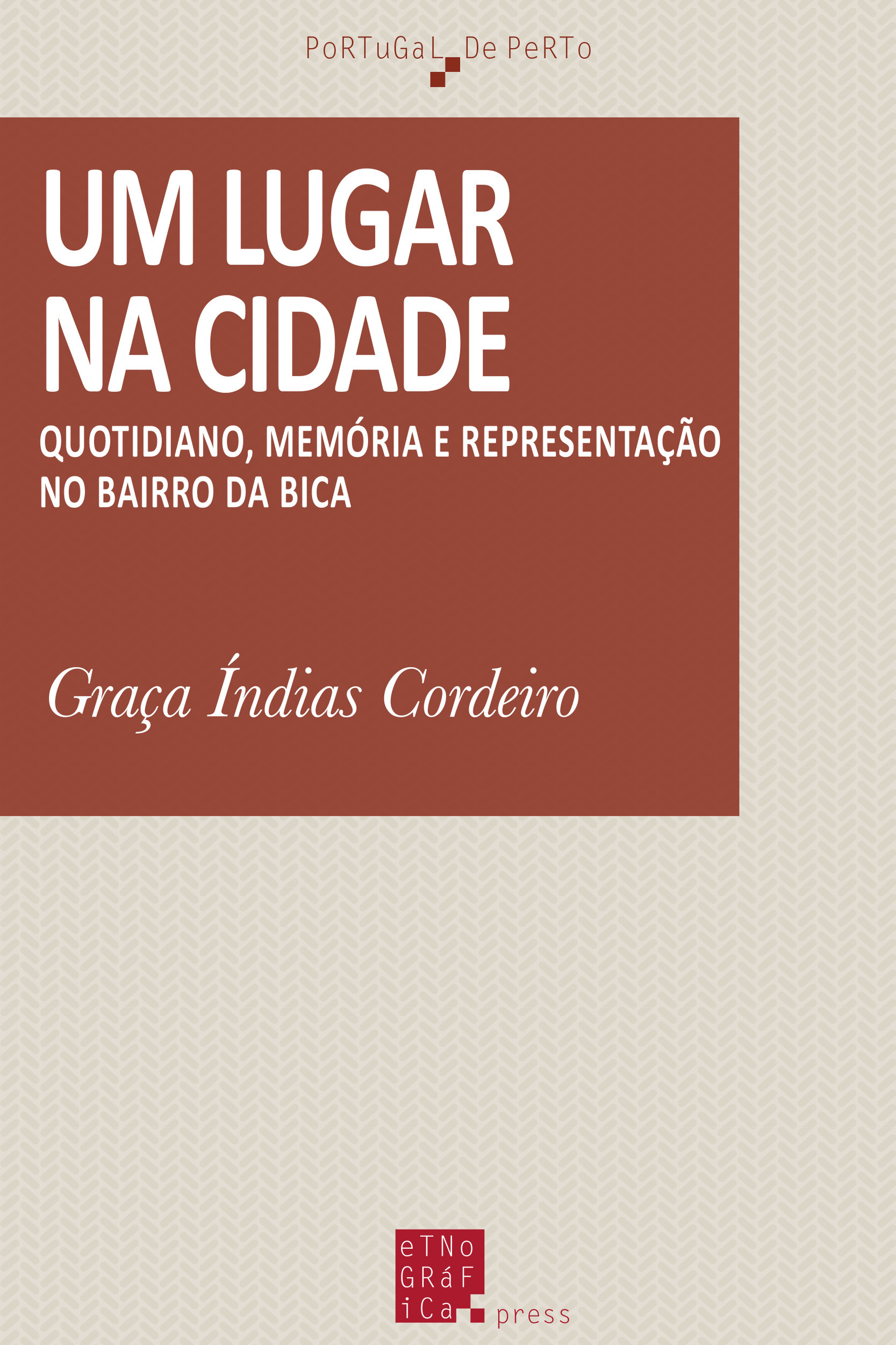 ebook cover of Um lugar na cidade, by Graa Ndias Cordeiro