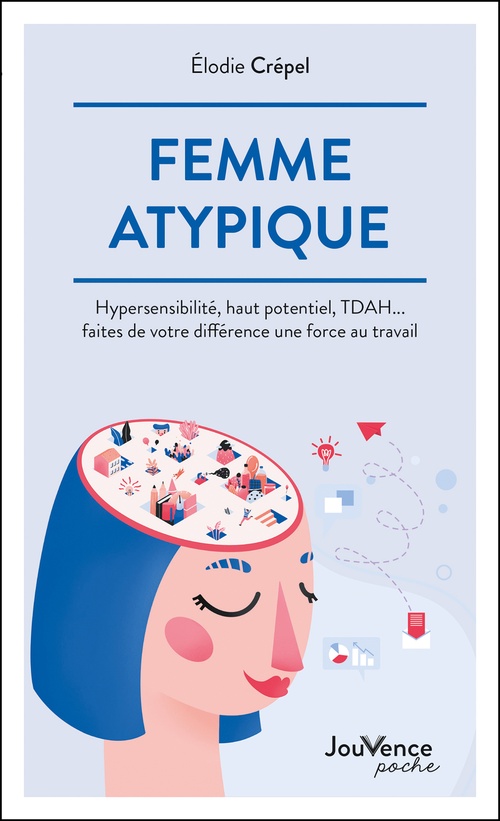ebook cover of Femme atypique, by Élodie Crépel