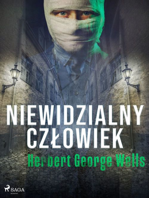 ebook cover of Niewidzialny czlowiek, by Herbert George Wells