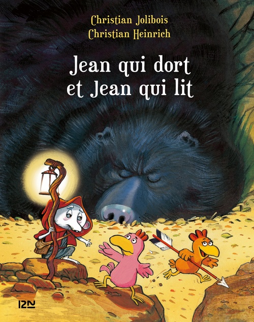 Couverture ebook de Jean qui dort et Jean qui lit, de Jolibois/Heinrich, Christian Jolibois, Christian Heinrich