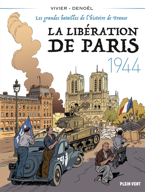ebook cover of La Libération de Paris - 1944, by Jean-François Vivier