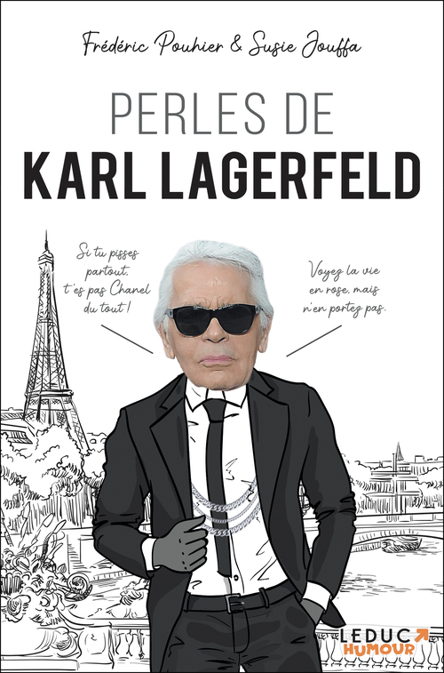 Couverture ebook de Perles de Karl Lagerfeld, de Susie Jouffa, Frédéric Pouhier