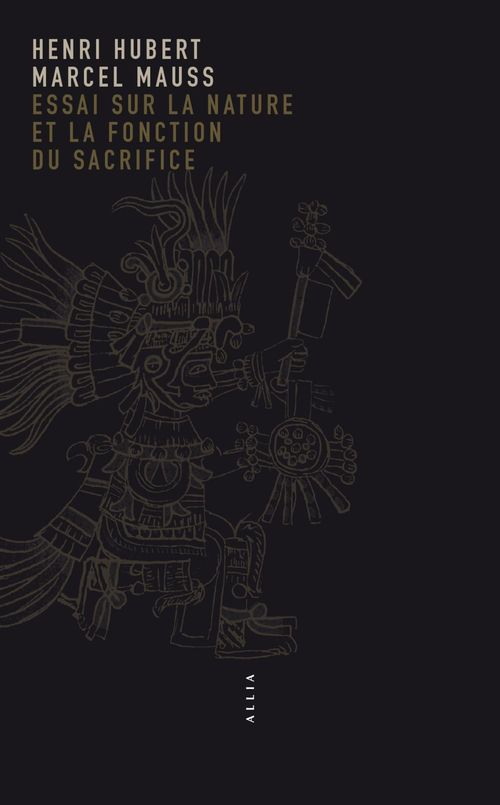 ebook cover of Essai sur la nature et la fonction du sacrifice, by Henri Hubert, Marcel Mauss