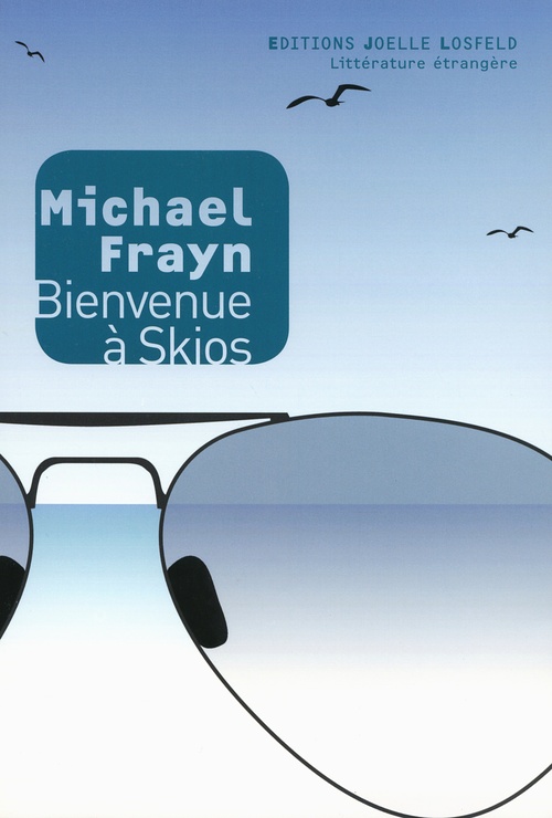 Couverture ebook de Bienvenue à Skios, de Michael Frayn