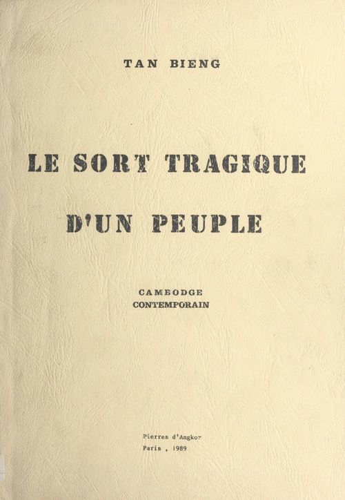 Couverture ebook de Le sort tragique d'un peuple, de Bieng Tan
