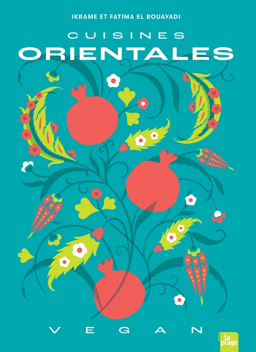 Couverture ebook de Cuisines orientales vegan, de Ikrame El Bouayadi
