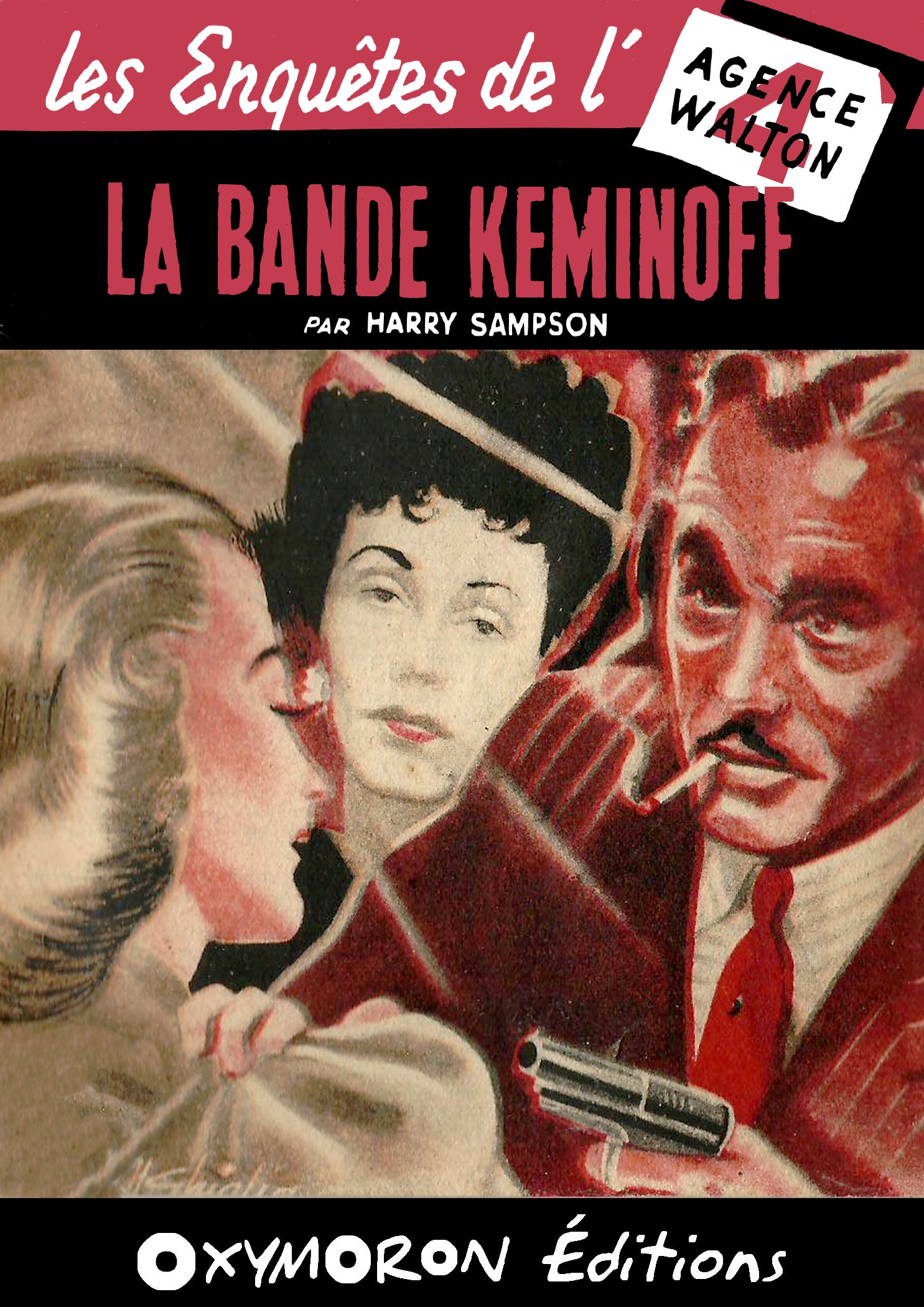 ebook cover of La bande Keminoff, by Harry Sampson