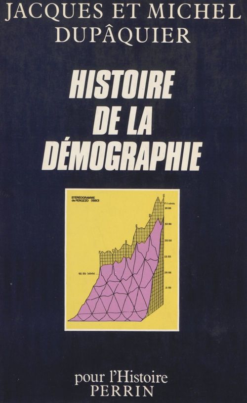 Couverture ebook de Histoire de la démographie, de Dupaquier