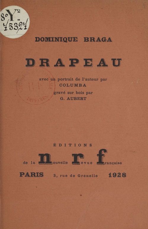 Couverture ebook de Drapeau, de Dominique Braga