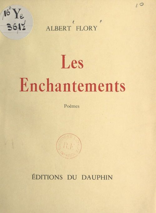 ebook cover of Les enchantements, by Albert Flory