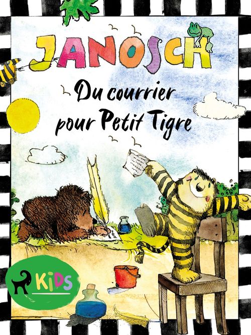 Couverture ebook de Du courrier pour Petit Tigre, de Janosch
