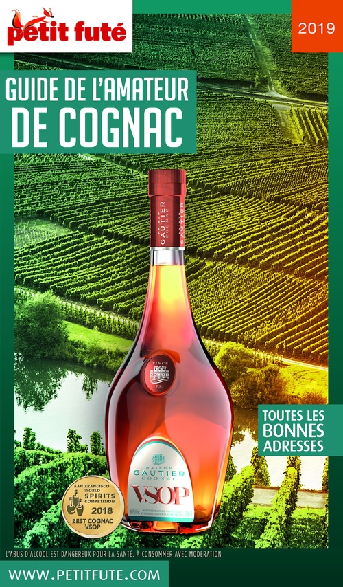 Couverture ebook de AMATEUR DE COGNAC 2019 Petit Futé, de Collectif petit futé