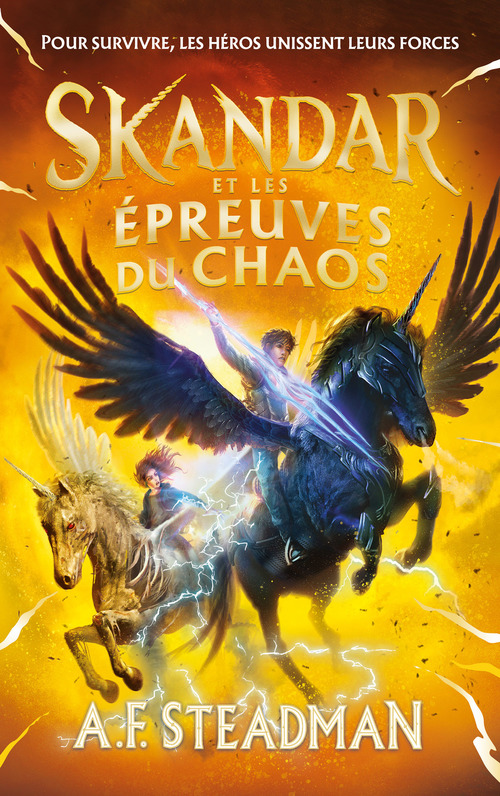 ebook cover of Skandar - tome 3 - et les épreuves du Chaos, by A.F. Steadman