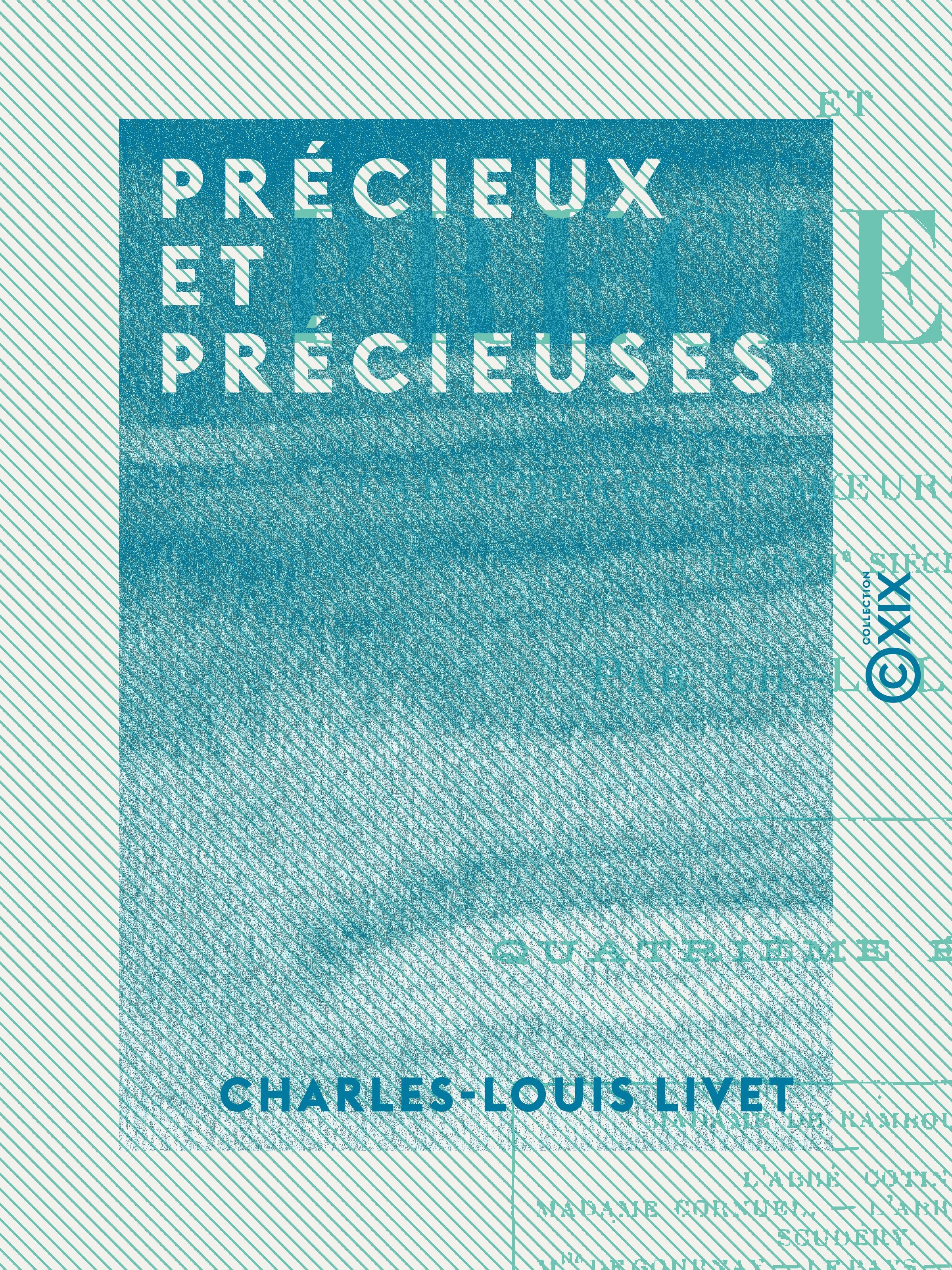 Couverture ebook de Précieux et Précieuses, de Charles-Louis Livet
