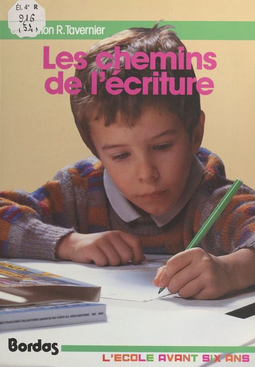 Couverture ebook de Les chemins de l'écriture, de Raymond Tavernier