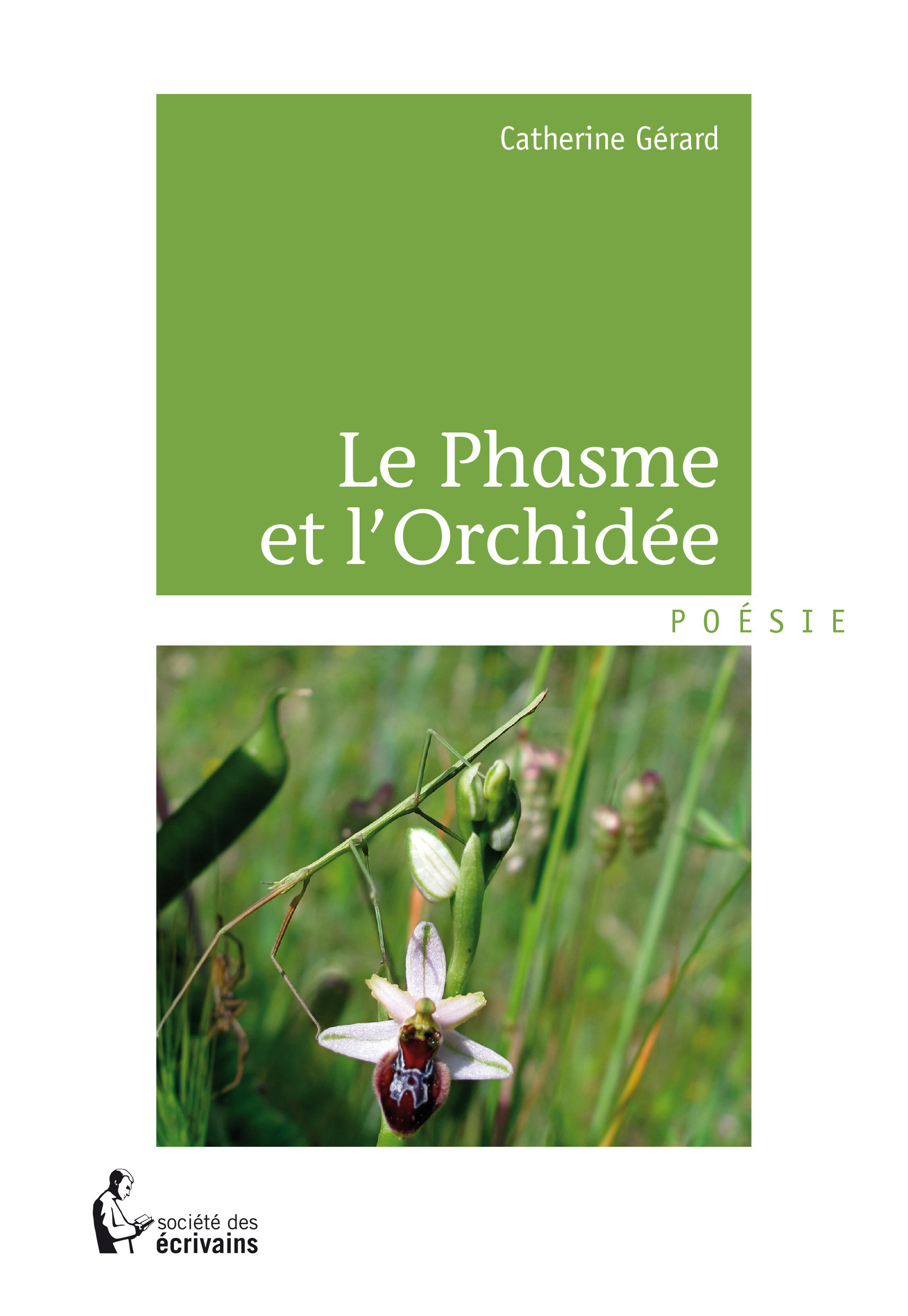 Couverture ebook de Le Phasme et l'Orchidée, de Catherine Gérard