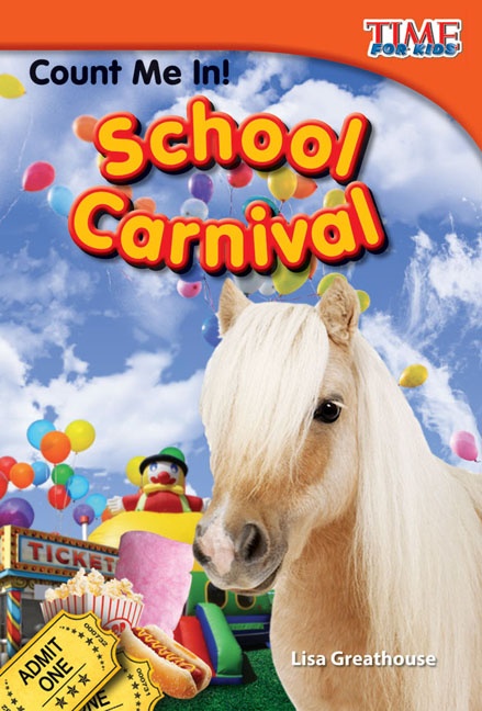 ebook cover of Count Me In! School Carnival, by Lisa Perlman Greathouse, Lisa Greathouse