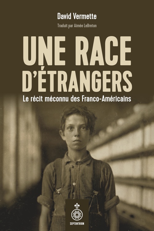 Couverture ebook de Une race d'étrangers, de David Vermette