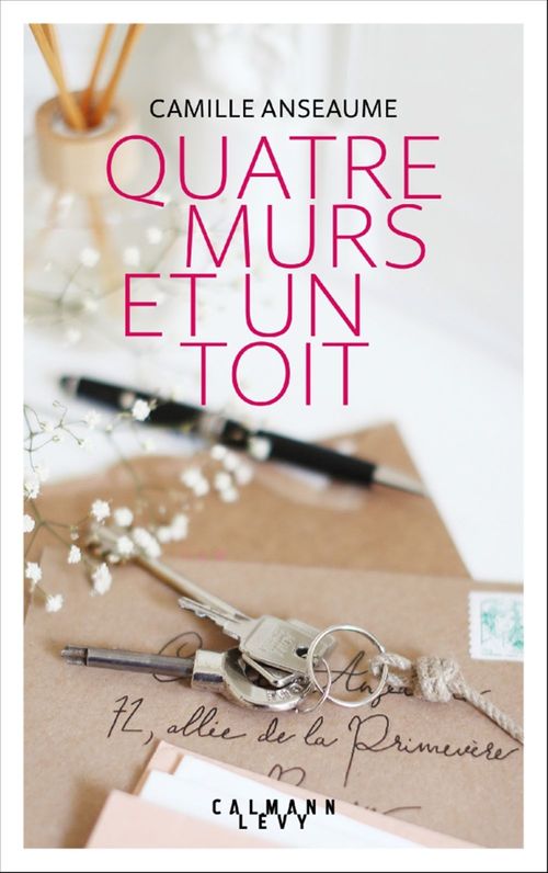 Couverture ebook de Quatre murs et un toit, de Camille Anseaume