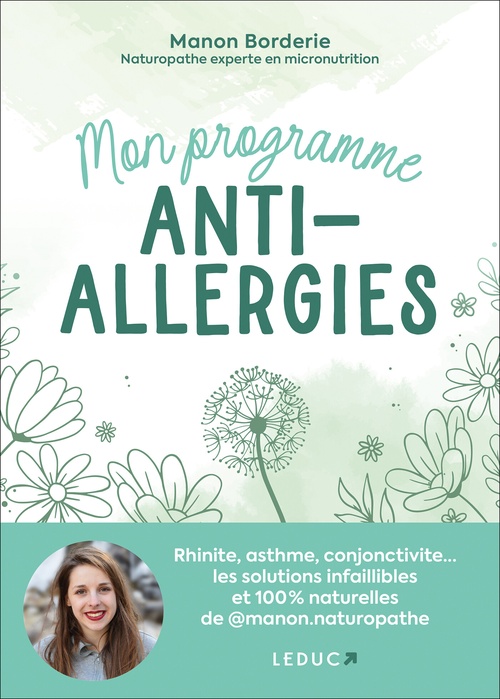 ebook cover of Mon programme anti-allergies, by Manon Borderie