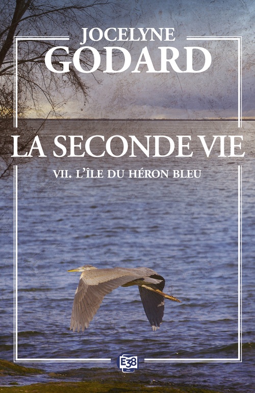 Couverture ebook de L'ïle du Héron bleu, de Jocelyne Godard