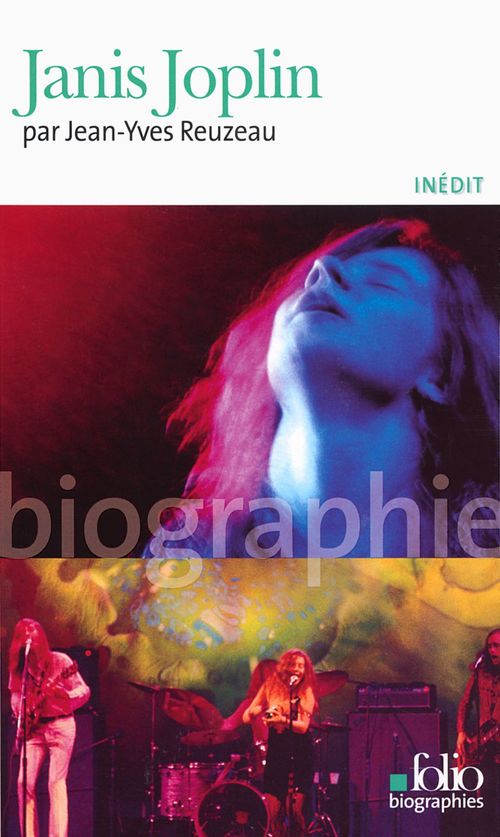 Couverture ebook de Janis Joplin, de Jean-Yves Reuzeau