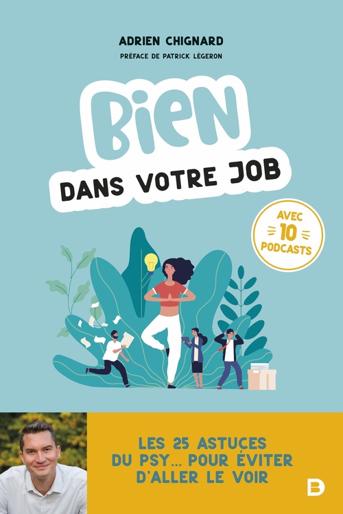 Couverture ebook de Bien dans votre job, de Adrien Chignard