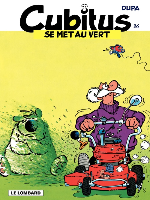 Couverture ebook de Cubitus - tome 26 - Cubitus se met au vert, de Dupa