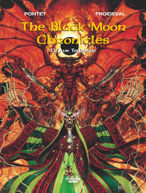 Couverture ebook de The Black Moon Chronicles - Volume 11 - Ave Tenebrae, de François Froideval