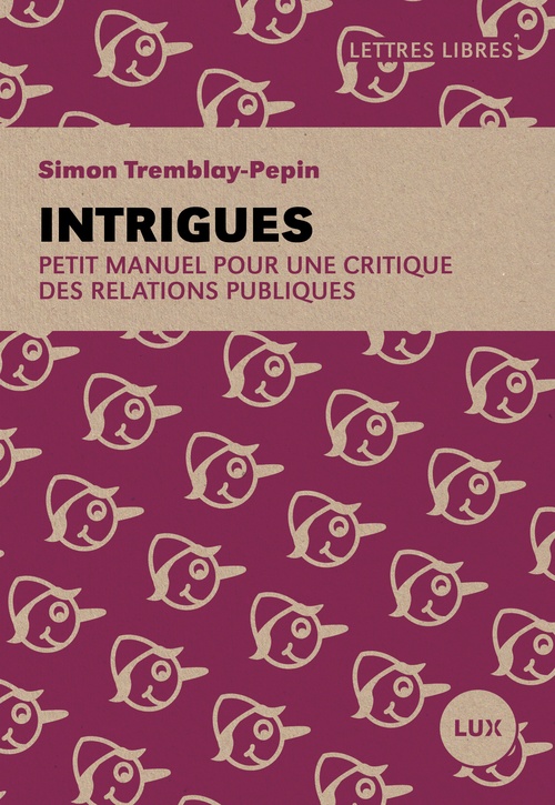 ebook cover of Intrigues, by Simon Tremblay-Pepin