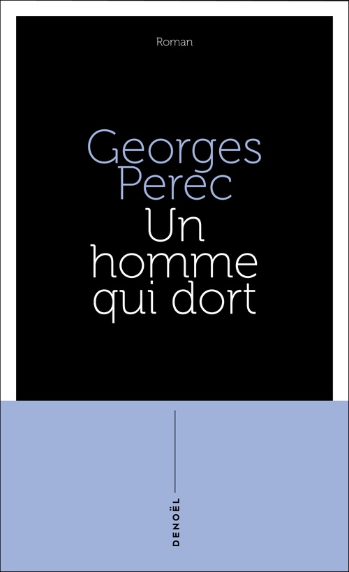 Couverture ebook de Un homme qui dort, de Georges Perec