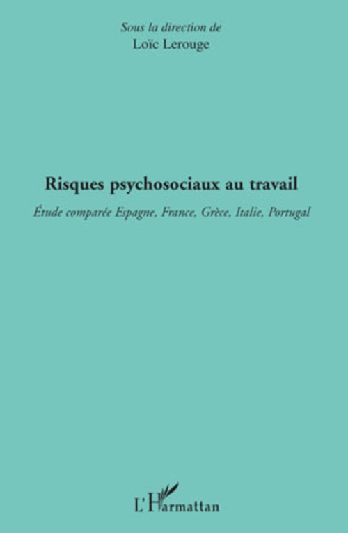 ebook cover of Risques psychosociaux au travail, by Loïc Lerouge
