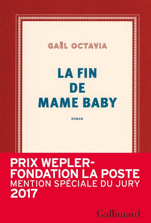 ebook cover of La fin de Mame Baby, by Gaël Octavia