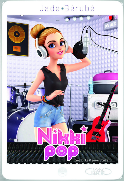 ebook cover of Nikki pop T02 Le premier contrat, by Jade Bérubé