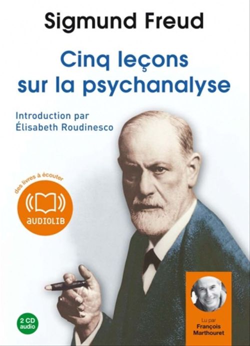 audiobook cover of Cinq leçons sur la psychanalyse, by Sigmund Freud