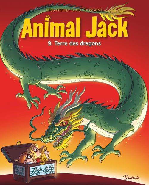 Couverture ebook de Animal Jack - Tome 9 - Terre des dragons, de Kid Toussaint