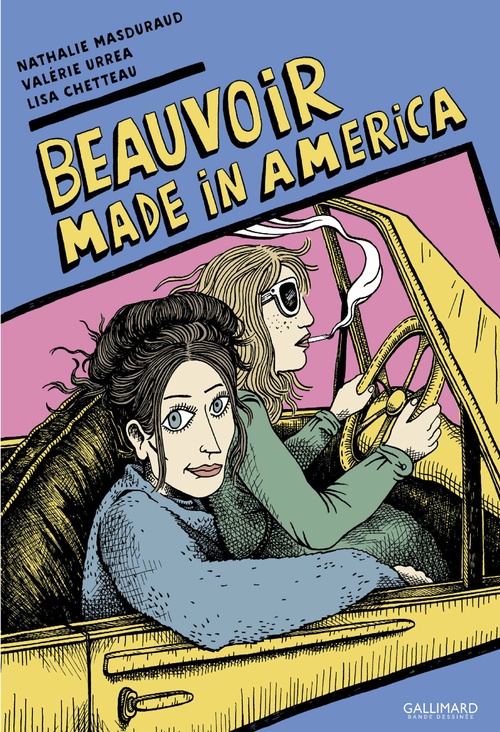 Couverture ebook de Beauvoir made in America, de Lisa Chetteau, Nathalie Masduraud, Valérie Urrea